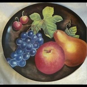 Furio Home ❤️ Fruit Still Life 11.5" dinner plates